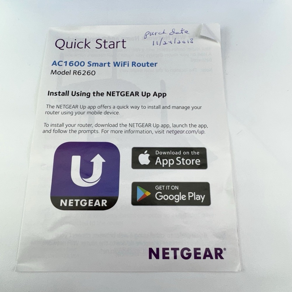NETGEAR AC1600 Smart WiFi Router R6260 Dual Band Gigabit Wireless Router - Picture 5 of 9